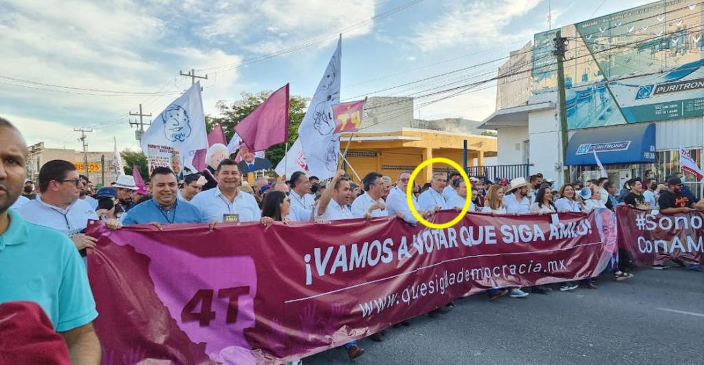 adan-augusto-secretario-gobernacion-promoviendo-revocacion-mandato-hermosillo-torreon-amlo-niega-fotos-videos