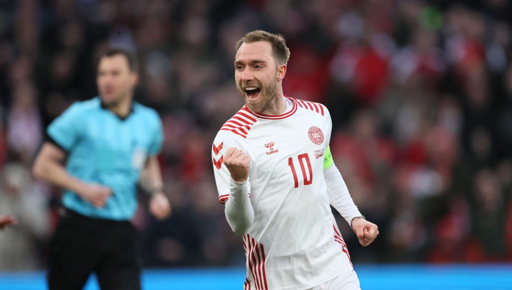 El regreso de Christian Eriksen con Dinamarca tras sufrir un paro cardíaco