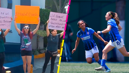 "Queremos verlas": La manifestación en La Noria para que Cruz Azul Femenil vuelva a un estadio