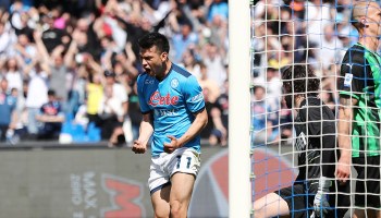 ¡Está on fire! Revive el gol del Chucky Lozano con el Napoli ante Sassuolo