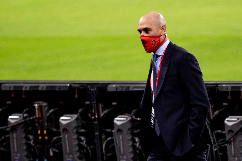 Luis Rubiales, presiente de la Federación Española de futbol