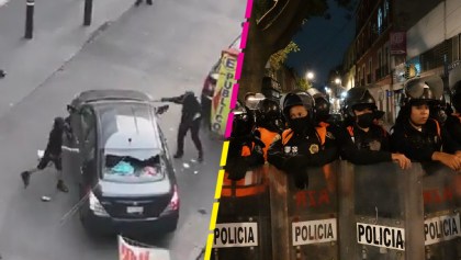 Recuperan instalaciones de la CNDH tras agresión de encapuchadas a mujer en CDMX