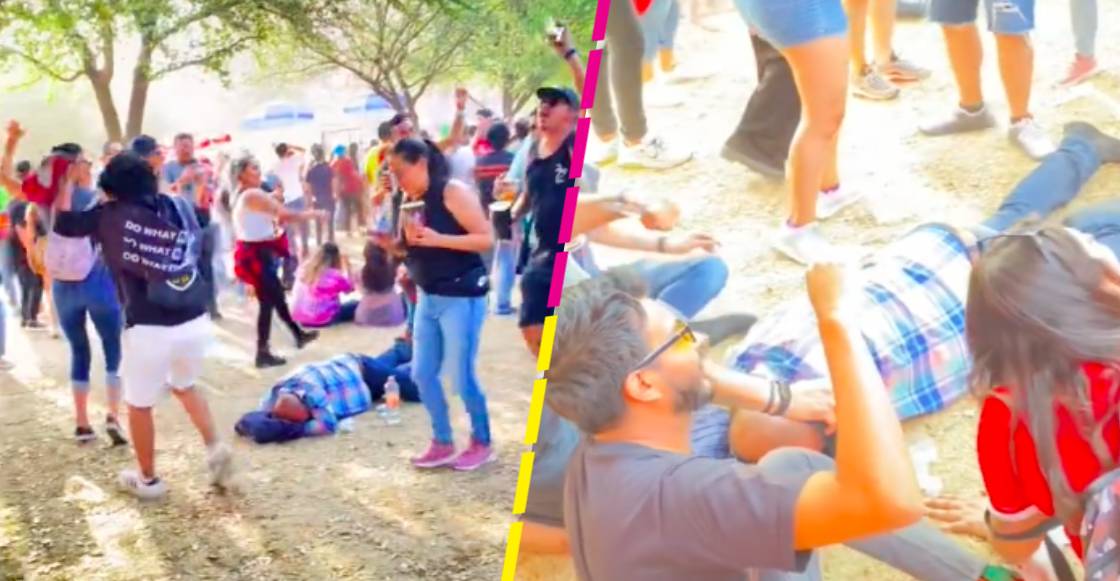 Hombre se queda dormido en el Tecate Pa'l Norte y se vuelve viral