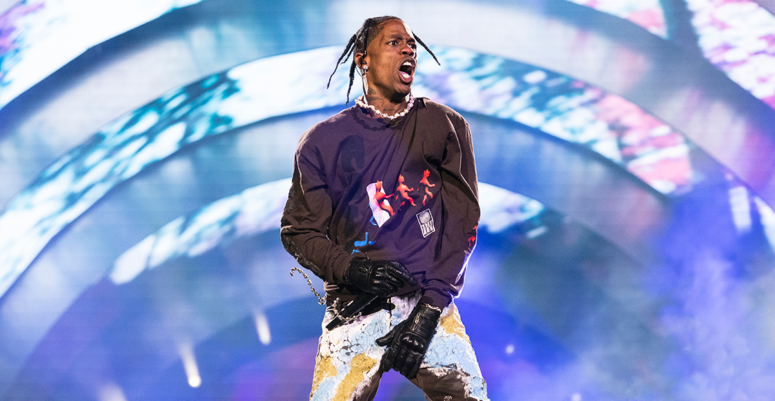 Travis Scott se presentó en una fiesta de Coachella 2022 y casi nadie lo supo