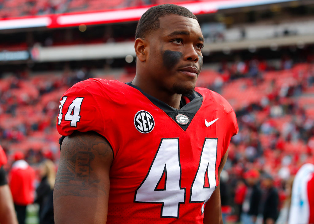 Travon Walker de los Bulldogs de Georgia