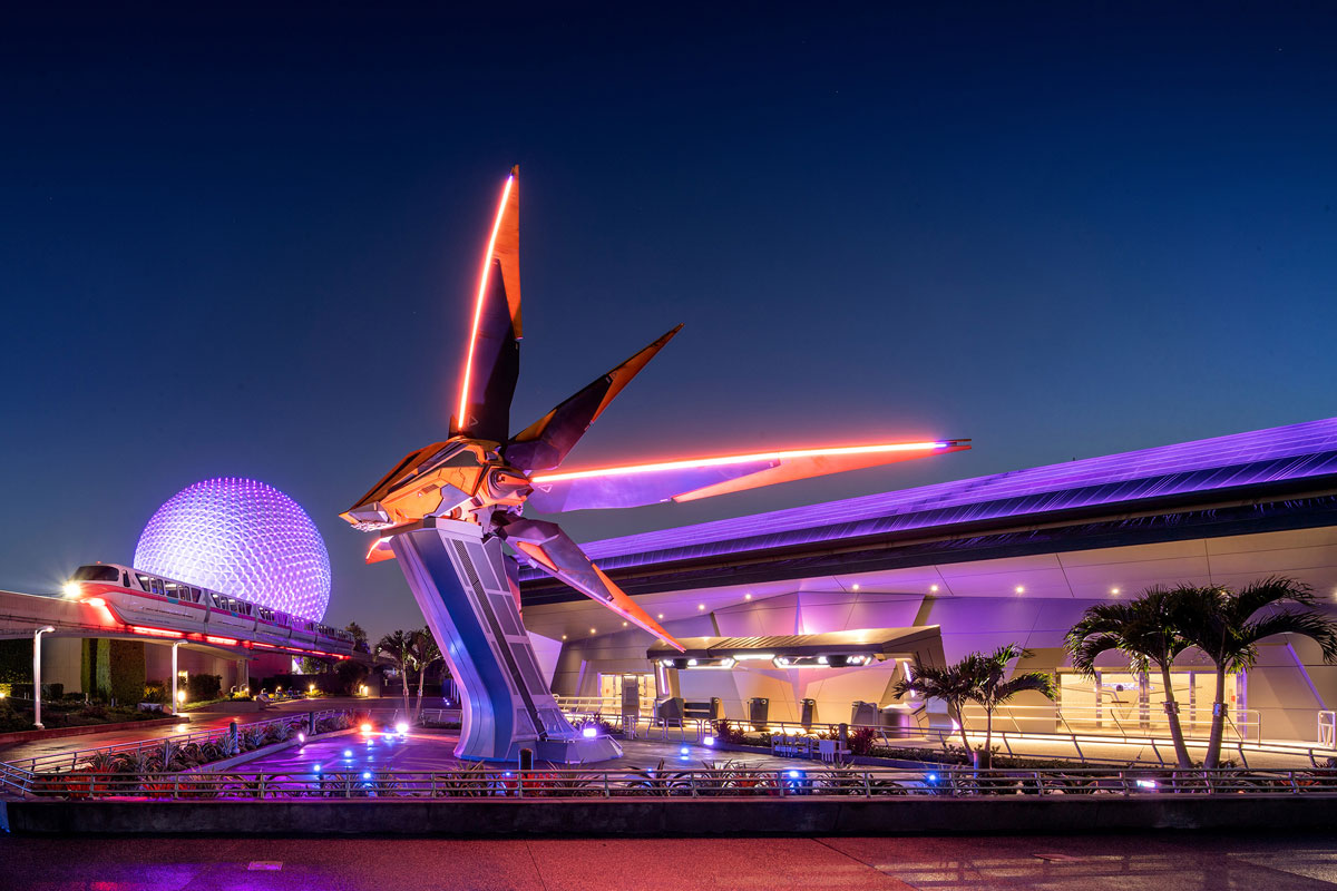 Guardians Of The Galaxy Cosmic Rewind Juego Disney Epcot