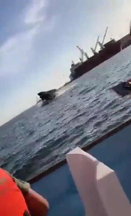 Momento de pánico en Sinaloa: Ballena salta y cae sobre un yate que se le acercó demasiado