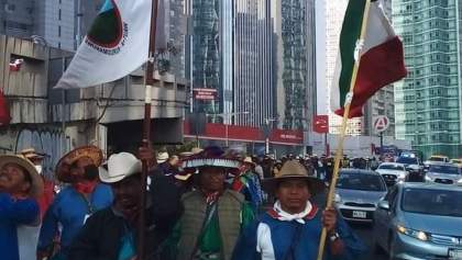 caravana-Wixarika-llegada-cdmx