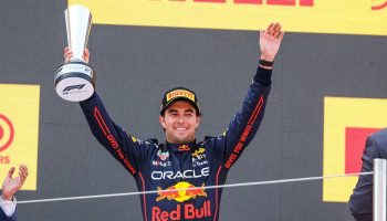 El análisis de Checo Pérez sobre la posible victoria y el doble podio de Red Bull en España: "Estuvo cerca"