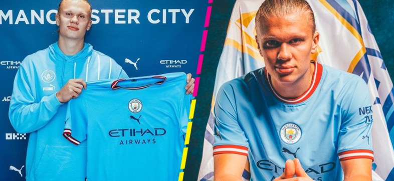 ¡Fichajazo! Manchester City hace oficial el traspaso de Erling Haaland