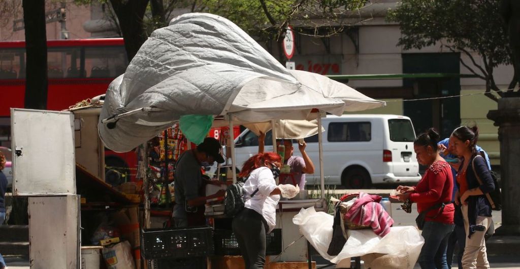 Fuertes vientos en CDMX