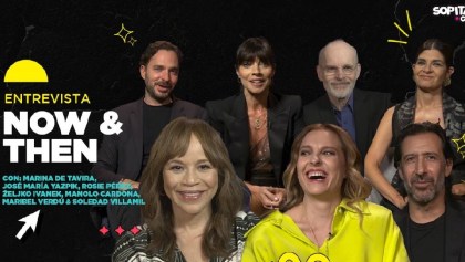 Marina de Tavira, Rosie Perez y el elenco de 'Now & Then' en entrevista