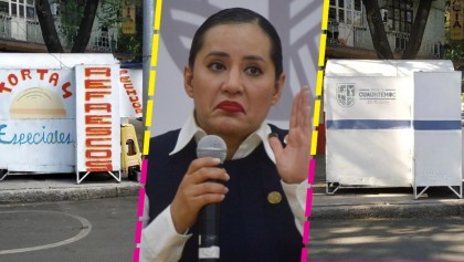 Sandra Cuevas defiende retiro de rótulos en la Cuauhtémoc