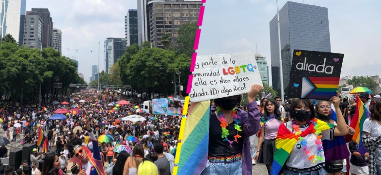 Esta fue la cifra de asistentes a la Marcha LGBT+ según el Gobierno de CDMX