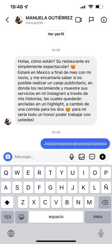 "Era una oportunidad de trabajo": Influencer colombiana responde a chef mexicano que la llamó 'gorrona' 