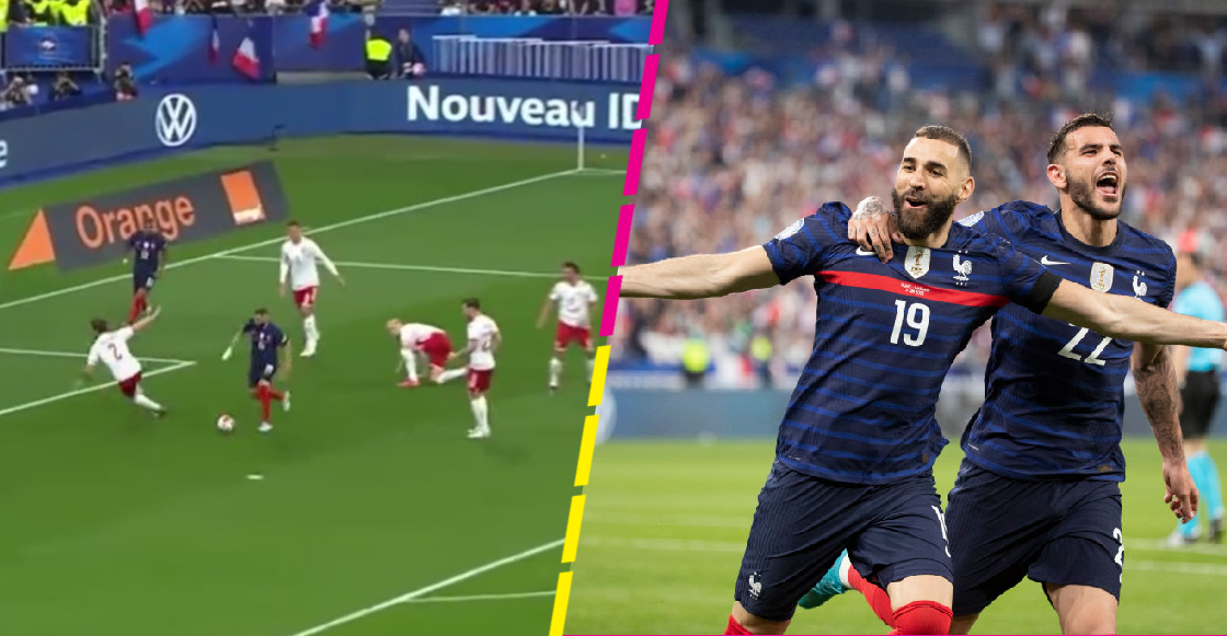 Checa el golazo de Benzema vs Dinamarca en la Nations League