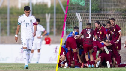 Los goles con los que México perdió ante Venezuela en el Torneo Maurice Revello