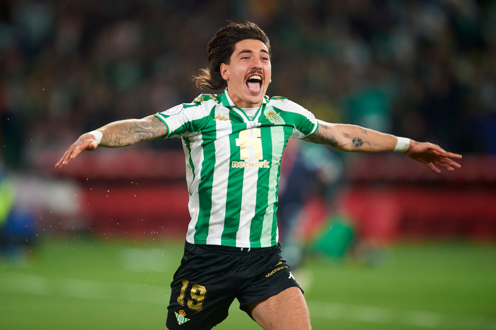 Héctor Bellerín con el Betis