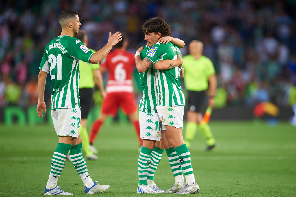 Héctor Bellerín con el Betis