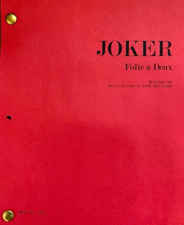 El guion de 'Joker: Folie à deux'