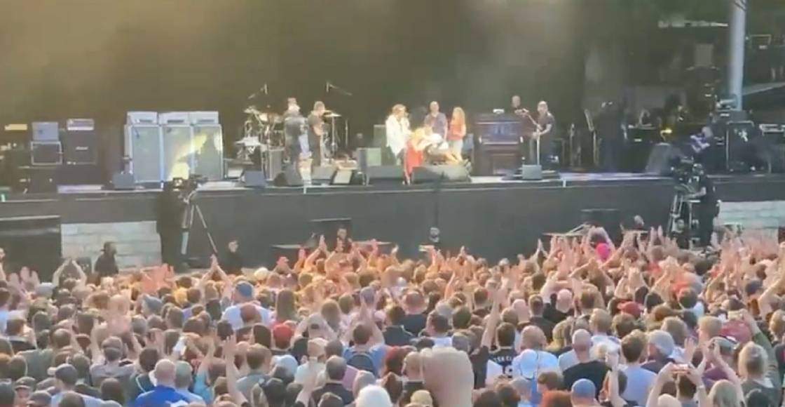 Pearl Jam invitó a un fan en fase terminal al escenario