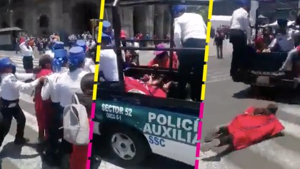 policia-cdmx-desalojo-violencia-triquis-cdmx