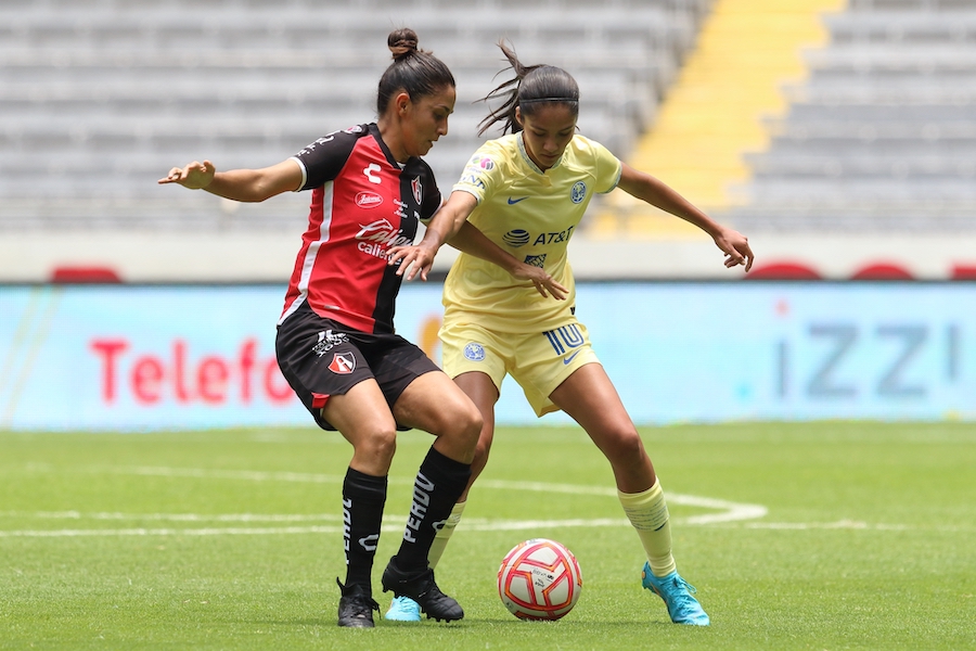 Así fue el regreso de Alison González y su debut como jugadora del América, ante Atlas