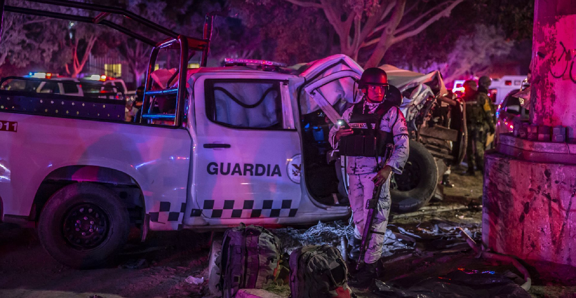 Vehículo de la Guardia Nacional se accidenta sobre Arco Norte; uno murió y otro más está grave