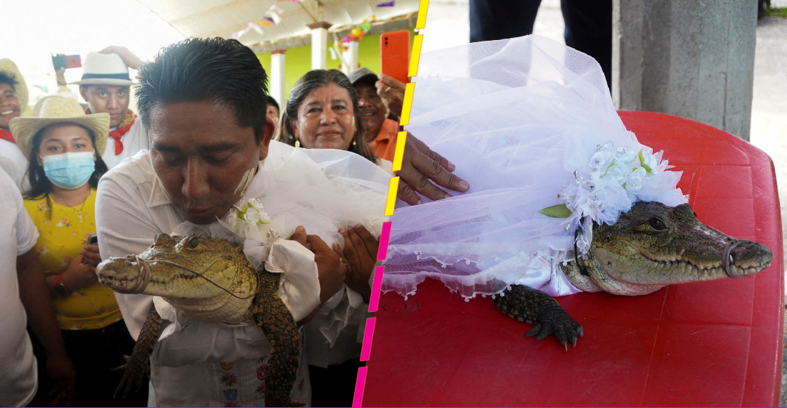 Alcalde de Oaxaca se casa con 'Princesa Lagarto' como parte de una tradición