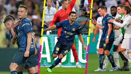 La rachita de Henry Martín, la 'riña' entre Viñas y Vázquez y los goles del empate entre América y Real Madrid