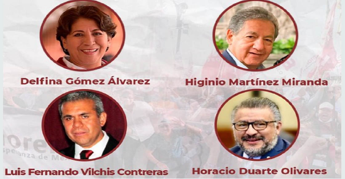 aspirantes morena candidatura edomex