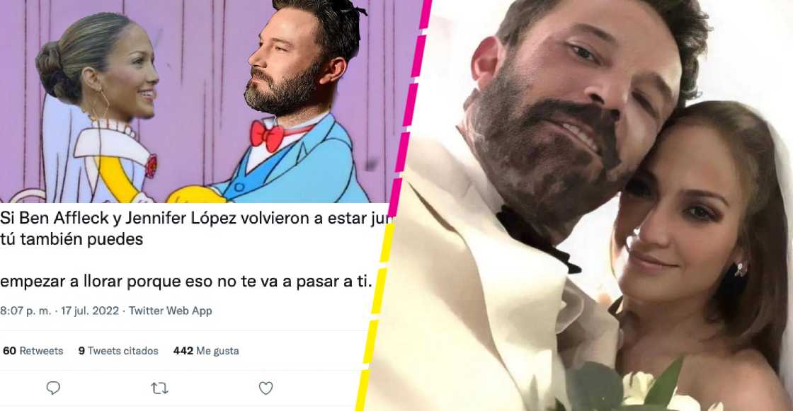 Jennifer López y Ben Affleck ahora sí se casaron y así reaccionó el internet