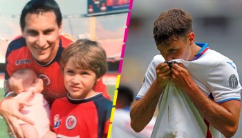 Santiago Giménez y la historia de amor a Cruz Azul que le fue heredado por su padre