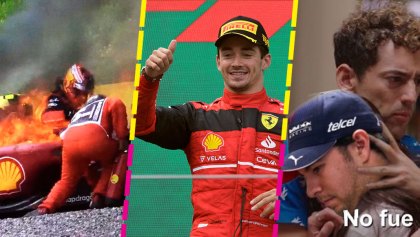 El triunfo de Leclerc, el dramático incendio de Sainz y el abandono de Checo en el Gran Premio de Ausstria