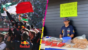 Matías, el fan de Checo Pérez que vende botana para ir al Gran Premio de México