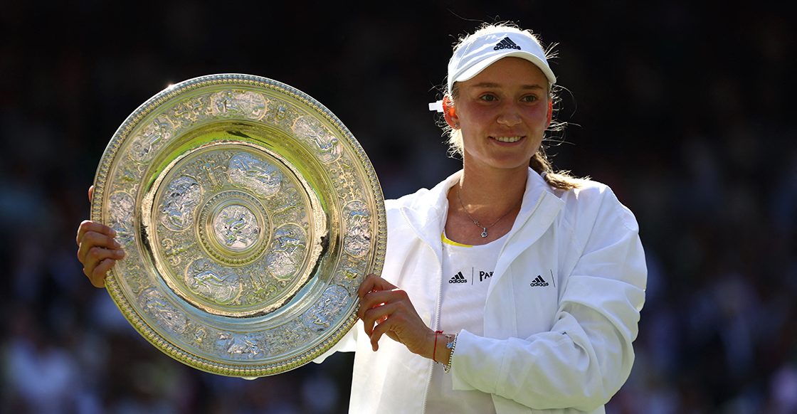 Elena Rybakina, la primera campeona de Kazajistán en Wimbledon