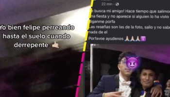 Familia reporta a joven como desaparecido, pero estaba perreando hasta abajo