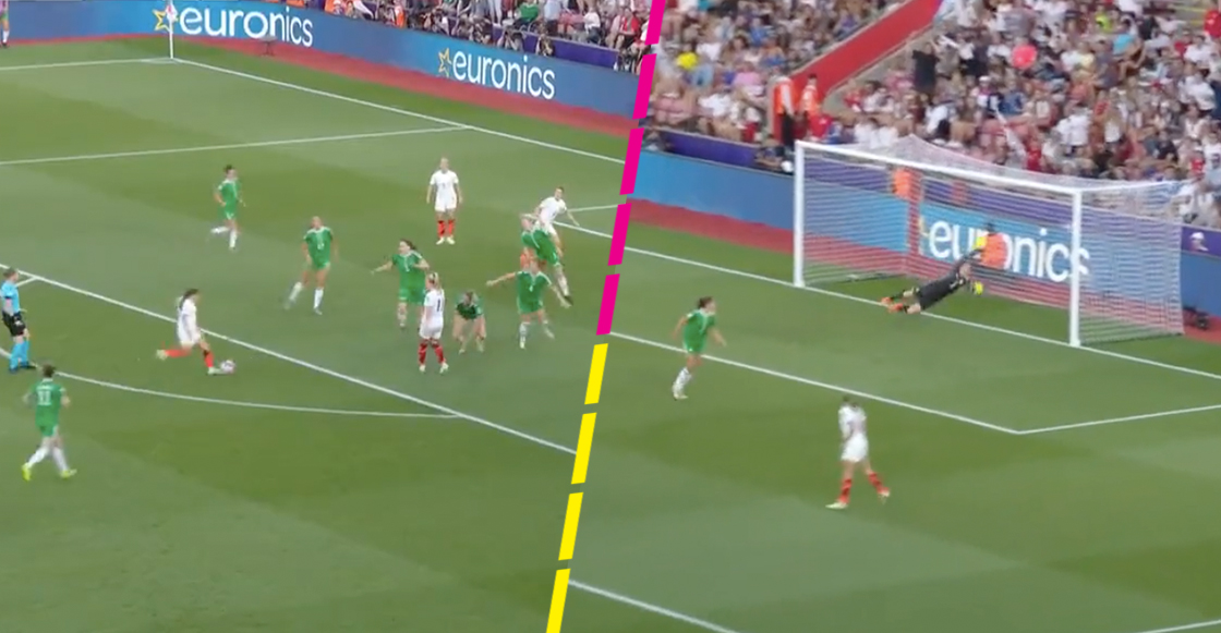 El golazo de Fran Kirby en el Inglaterra vs Irlanda del Norte de la Euro 2022