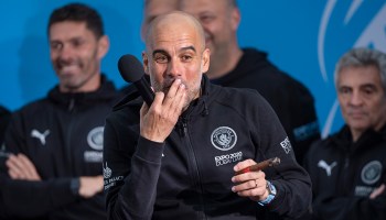 Pep Guardiola y su balance positivo ante el Real Madrid