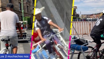 La denuncia de una turista por estafa de bicitaxis en CDMX