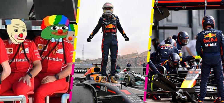 La paliza de Verstappen, el récord del pit stop de Checo y los memes de Ferrari en el GP de Hungría