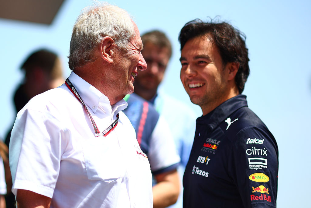 helmut marko checo tequila