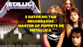 master of puppets metallica datos curiosos