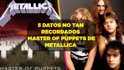 master of puppets metallica datos curiosos