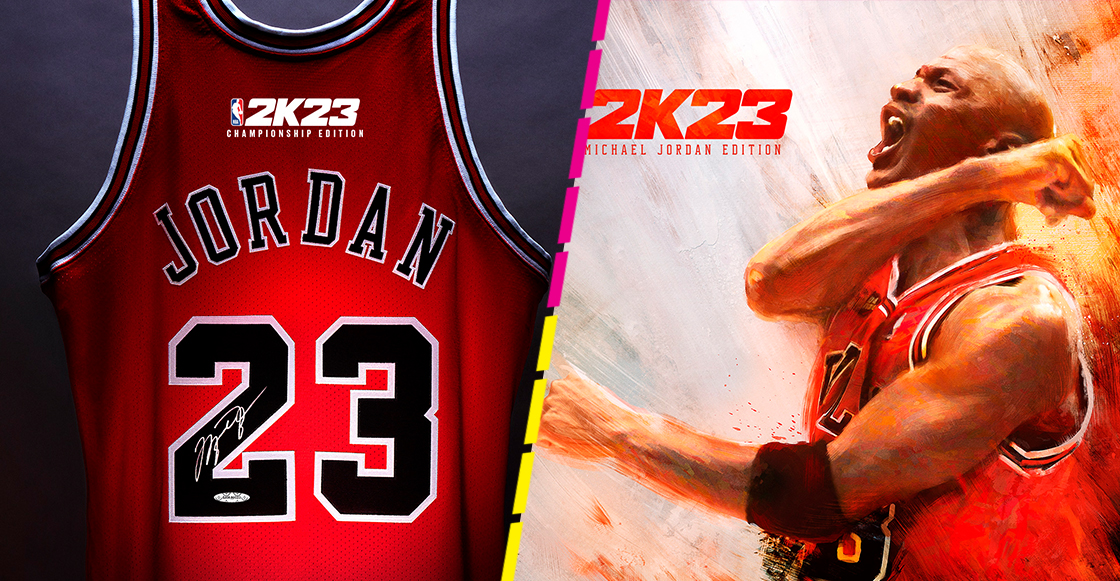 ¡Dame 23 pa'llevar! Michael Jordan será la portada edición especial del videojuego 'NBA 2k23'