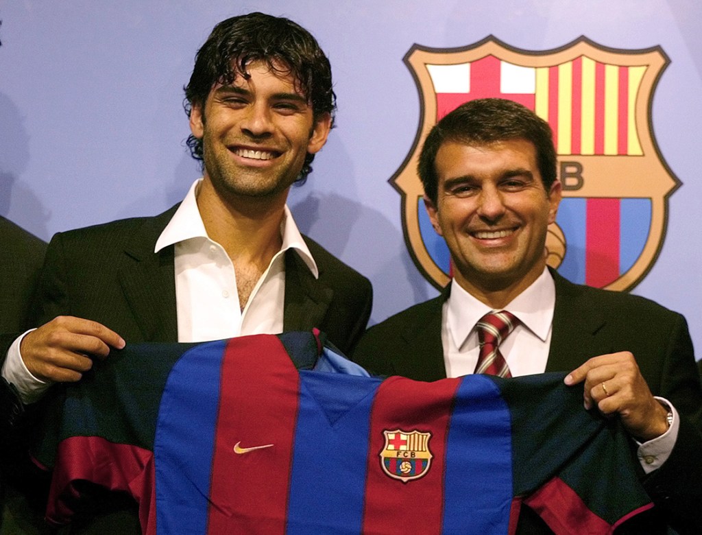 Las palabras de Joan Laporta que confirman a Rafa Márquez como DT del Barça B