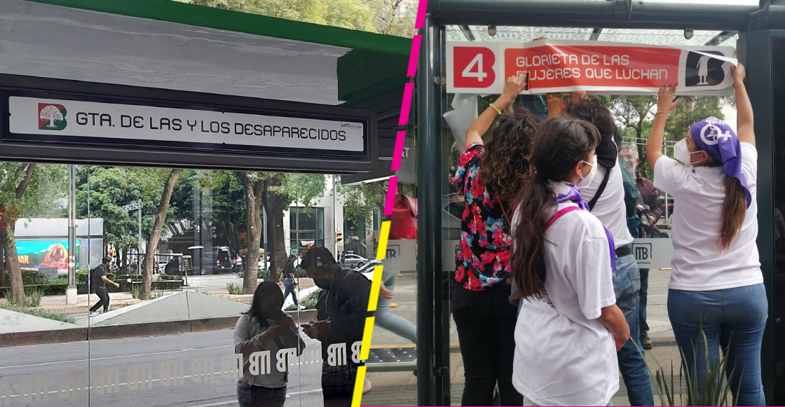 Renombran estaciones del Metrobús y parabuses en Reforma