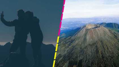 Turista intenta sacarse una selfie en el volcán Vesubio y cae al cráter