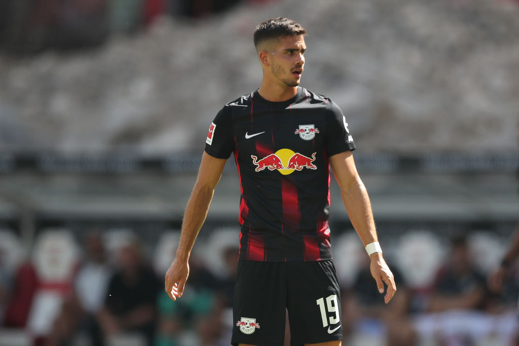 André Silva, delantero del RB Leipzig