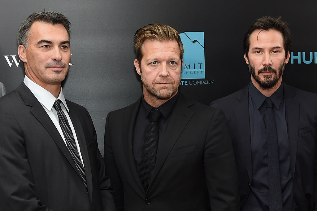 Chad Stahelski, David Leitch y Keanu Reeves